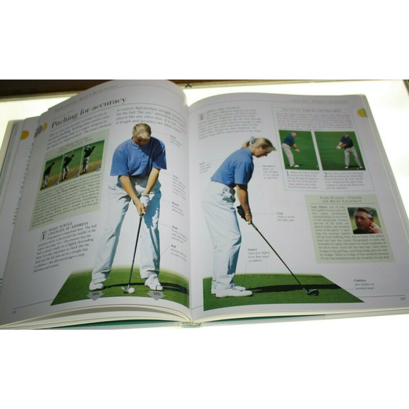 DK Ultimate Golf Techniques Improve with the World's Great Golfers by Campbell - Picture 3 of 4